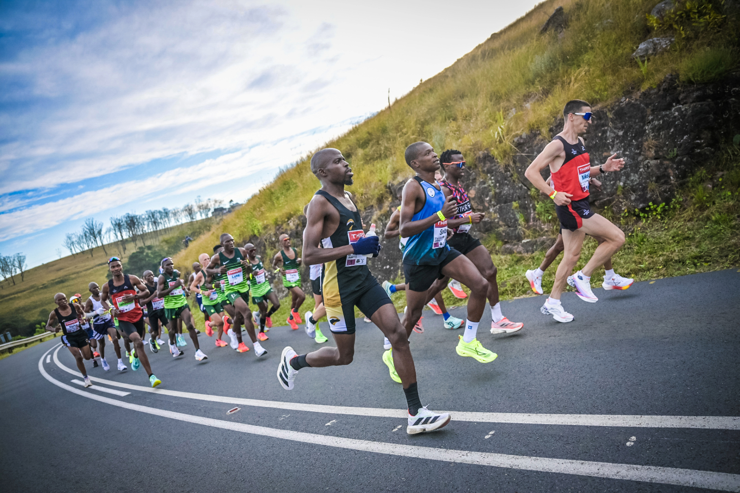 Comrades Elite Men Tobias Ginsberg/Comrades Marathon Association.