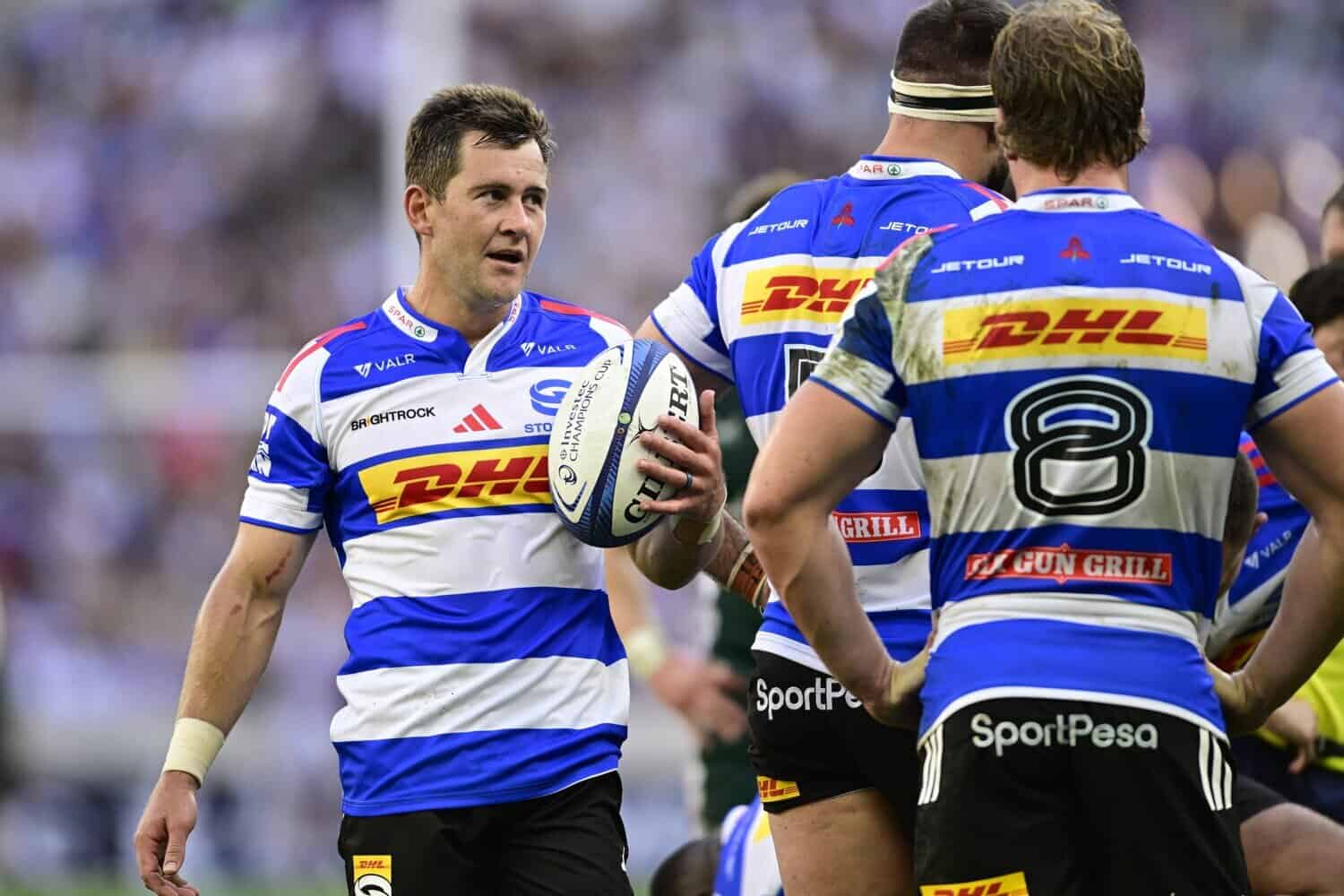 Stefan-Ungerer-1 CAPE TOWN, SOUTH AFRICA - JANUARY 17: Stefan Ungerer of the Stormers during the Investec Champions Cup match between DHL Stormers and Leicester Tigers at DHL Stadium on January 17, 2026 in Cape Town, South Africa. (Photo by Ashley Vlotman/Gallo Images)