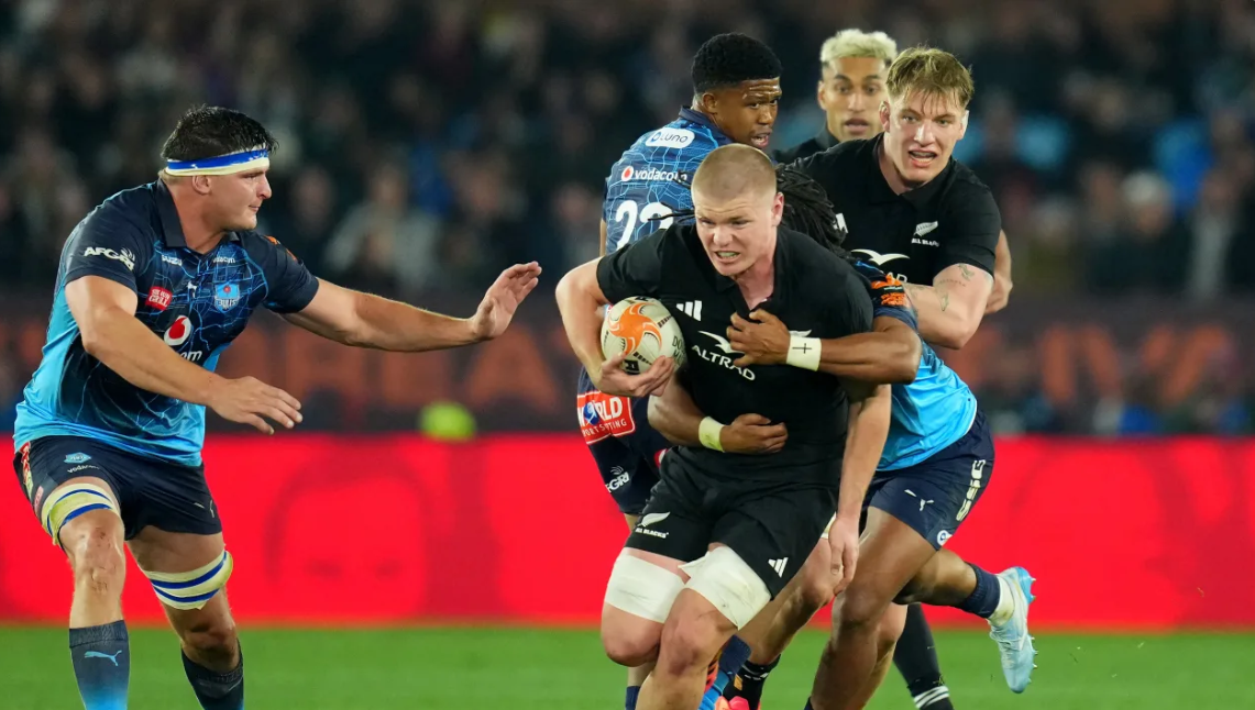 All Blacks vs Bulls All Black lanker Anton Segner produced a Man of the Match performance against the Bulls at Loftus