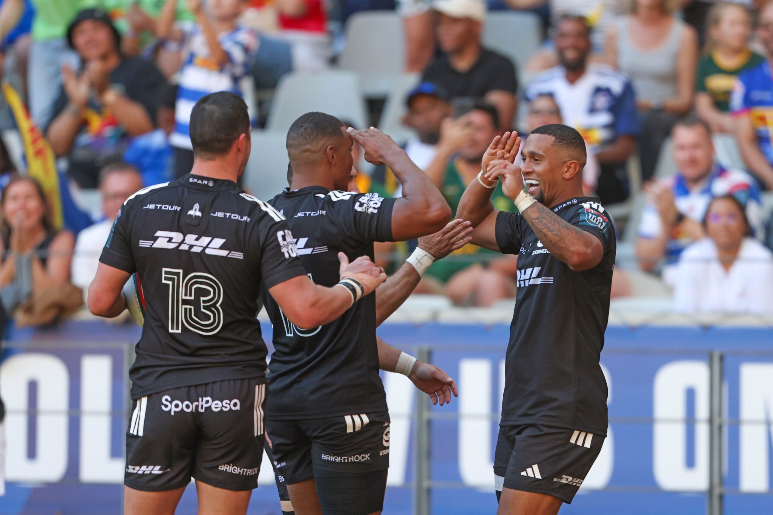 Stormers celebrating Stormers celebrating